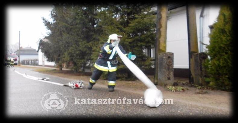 Tűzoltó alaptanfolyam megtartása - Tűzoltó