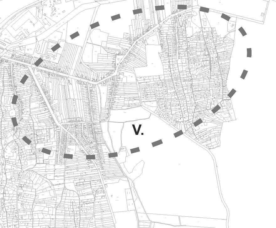 V. Szentjakabi szegregátum és környezete akcióterület V.1. Akcióterület elhelyezkedése és funkcionális jellemzői: Az akcióterület a Nádasdi utca környékén található.
