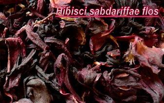 HIBISCI SABDARIFFAE FLOS Jellemző vegyületek, hatóanyagok Antocianinok (1,5 %): delfinidin-, cianidin glikozidok.