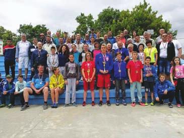 18 24. јун 2017. ПЛИВАЊЕ ОТВОРЕНО ПРВЕНСТВО СРБИЈЕ Дупла круна наших маратонаца Отворено државно првенство у даљинском пливању на хронометар одржано је у Сомбору у недељу 18.