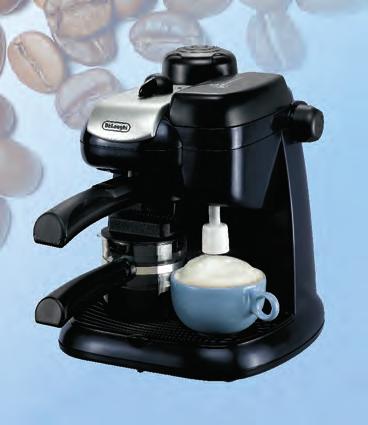 S Automata kávéfőző: "Latte Crema System"- Cappuccino egyetlen gombnyomásra, Thermoblock