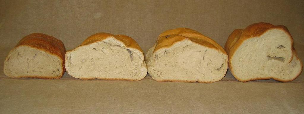 Sütőipari termékek öregedése Az öregedést tehát nem a száradás okozza. A kenyérben a keményítő retrogradációja +60 C és -7 C között következik be.