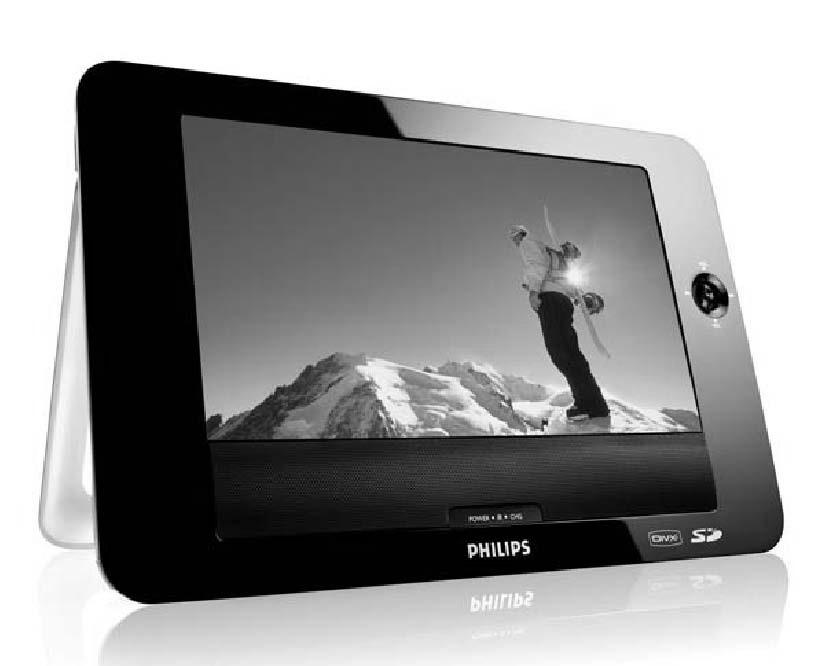 Portable DVD player PET831 Register your product and get