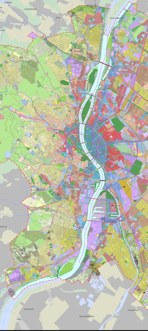 TSZT 2015 FRSZ Bp 2030-5.1 Zöldfelületi intenzitás növelése, 6.