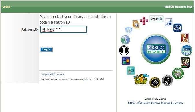 Olvasóink otthonról is kereshetnek az EBSCOhost adatbázisban, olvasójegy számuk megadásával. (pl.: VFMK és hat számjegy) http://search.ebscohost.com/login.aspx?