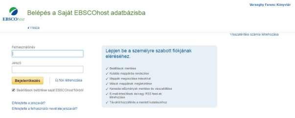 Kattintsunk a felső menüsorban található Belépés gombra. Ez után érdemes létrehozni egy saját fiókot* melyben tudjuk használni az oldal összes funkcióját.