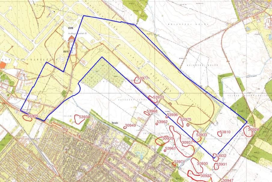 Budapest Liszt Ferenc Nemzetközi Repülőtér hatályos Szabályozási Tervének módosítása Vecsés Város közigazgatási területén Régészeti örökség 2.
