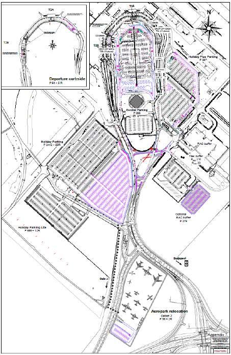 Budapest Liszt Ferenc Nemzetközi Repülőtér hatályos Szabályozási Tervének módosítása Vecsés Város közigazgatási területén Tervezési program A Holiday Lite Parkoló a meglévő Holiday Parkolóhoz vezető,