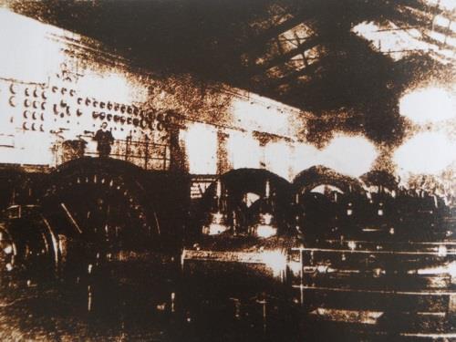 Az első gőzgépek és generátorok 6.