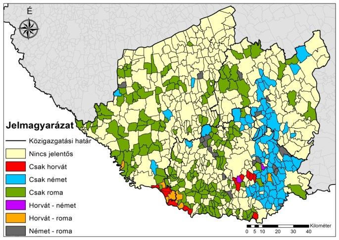 A járás egészét vizsgálva a településeken belüli nemzetiségi arányok változatos képet mutatnak. 1.7.1.4 Iskolai végzettség A 2011.