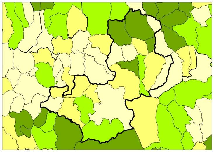 94 csökkent Komlón, hanem az általuk a város szálláshelyein töltött átlagos vendégéjszakák száma is.