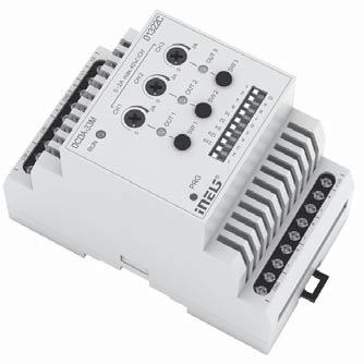 ED dimmer DAI/DMX DCDAM/RGB EA kód DCDAM/RGB: 85958846807 Technikai paraméterek ÚJ DCDAM/RGB áramvezérelt fényerőszabályzó 4 V DC tápfeszültségű egyszínű és RGB ED fényforrásokhoz.