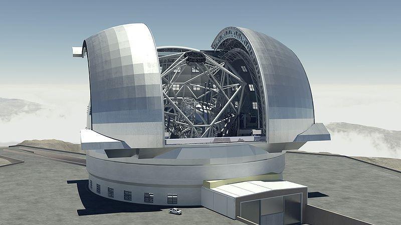A TÁVOLABBI JÖVŐ European Extremly Large Telescope (E-ELT) 2022-re Helyszín: Chile 39,3 m átmérő, közel 1000 db 1,45 m