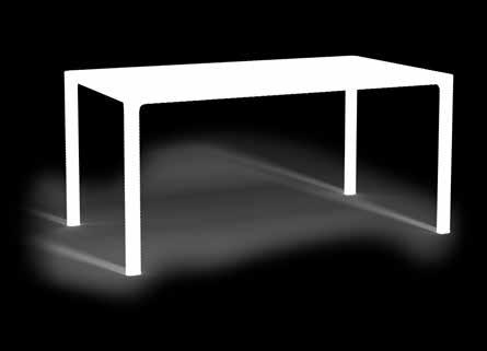 plecionki Blat stołu ze zbrojonego szkła od spodu lakier kryjący zapewniający głębię