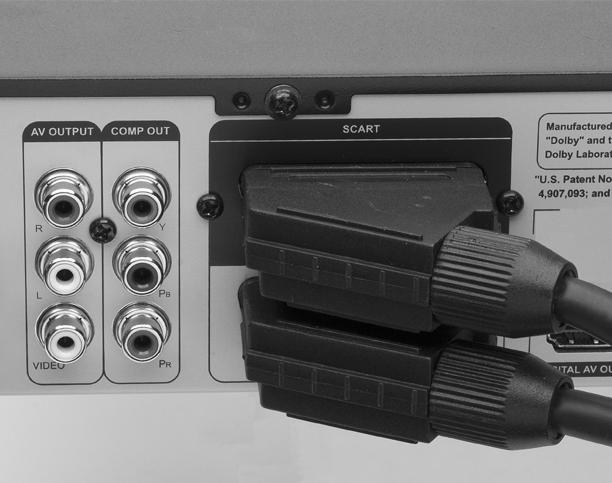 Ein digitaler 6-Kanal-Surround-Sound kann nur ausgegeben werden, wenn der angeschlossene Verstärker mit einem Multi-Kanal-Decoder ausgestattet ist.