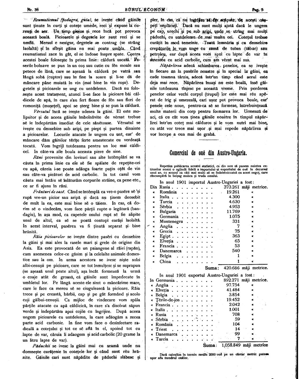 ftr. эа Pag 5 ReuntatisiHul (podugrd, guta), &è iveşte Câmf gàiniïè sunt ţinute în curţi şi coteţe umede, reci şi expuse la curenţjàe aer. Уя ; Іігпг> Л^08 şi, rece Încă poţ provoca această boală.