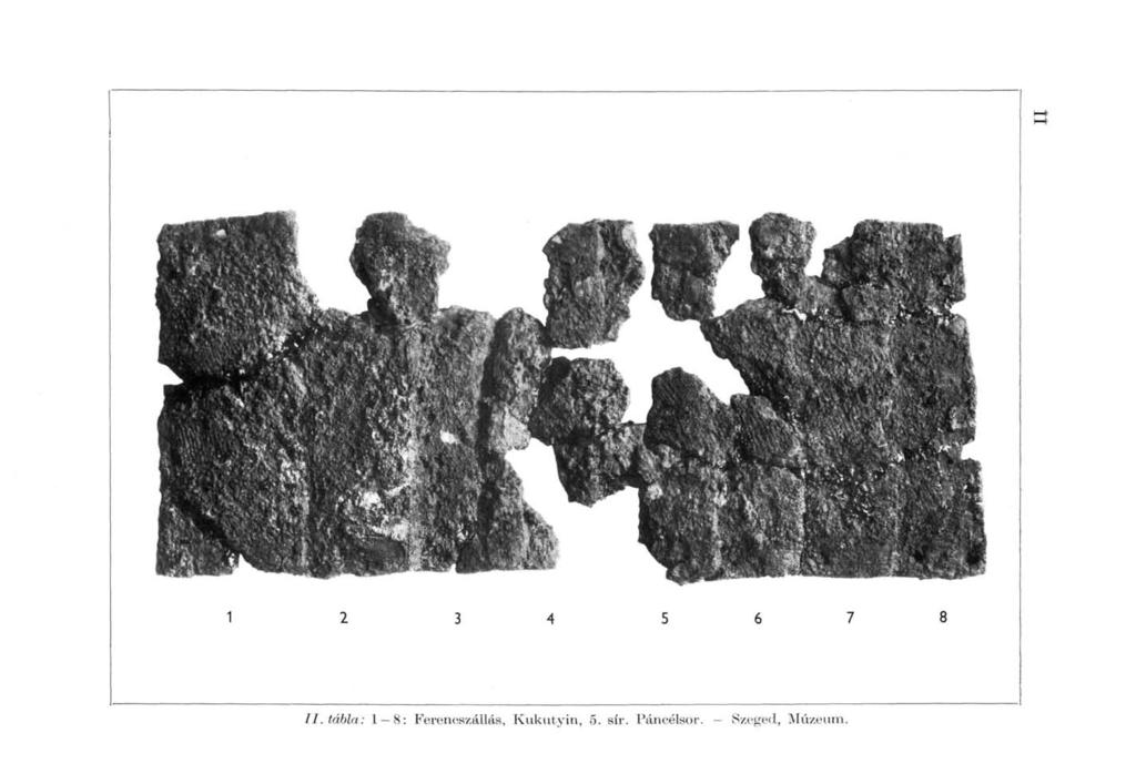 II. tábla: 1 8: Fereneszállás,