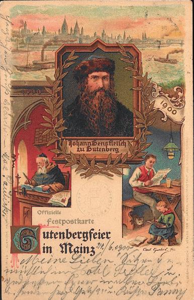 NYÍLIK A TREZOR 41. tétel 47. tétel 52. tétel 41. 42. 43. 44. 45. 46. Képeslap. Mainz, 1900.