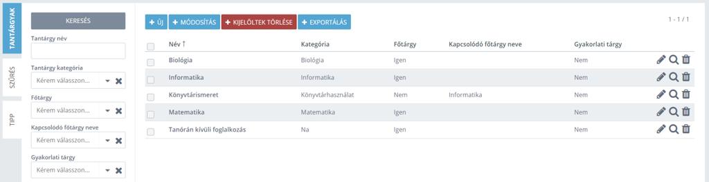 esetén javasoljuk, hogy használja nyugodtan az Na, azaz Nincs adat értéket, mivel ebben az esetben nem állítható be, mi a csoport évfolyama.