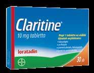 Nyári utazó csomag -18% -18% -16% Claritine 10 mg tabletta 30x Napi 1 tabletta a szénanátha, a házipor és állatszőr okozta
