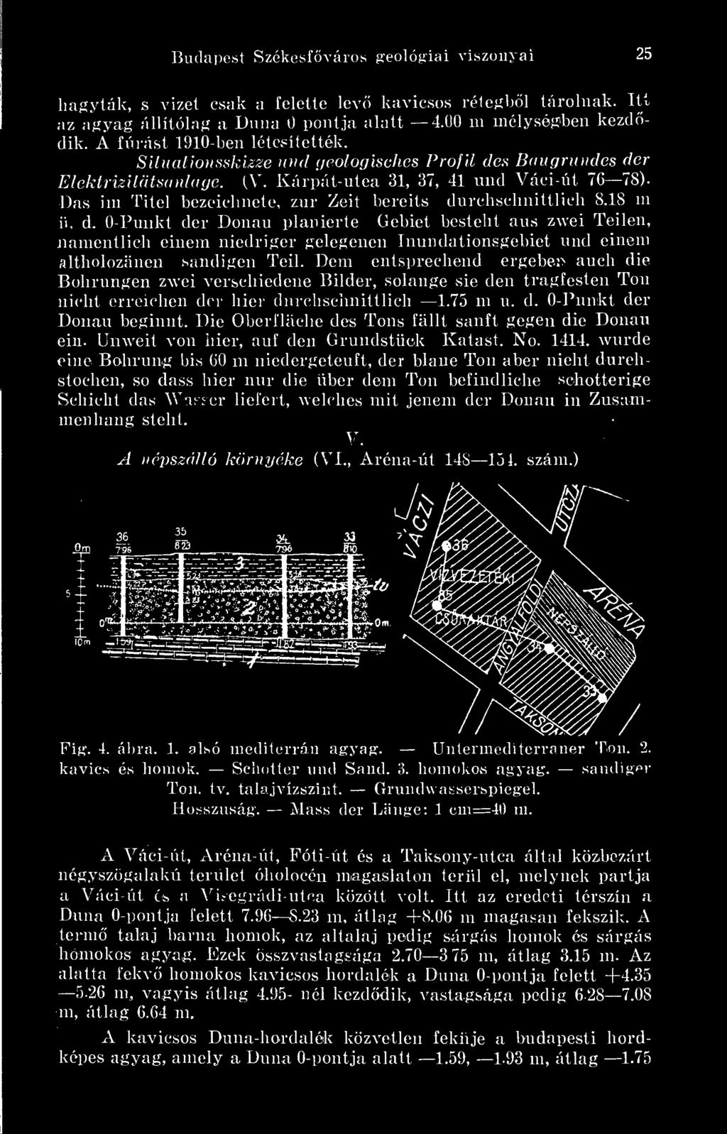 Das im Titel bezeichnete, zr Zeit bereits durchsclinittlich 8.18 m ii, d.