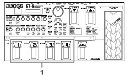 Habár egy Preset Patch tartalmát nem lehet felülírni saját beállításainkkal, a Preset Patch beállításait módosíthatjuk, majd elmenthetjük egy User Patch helyre.