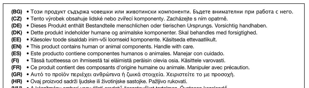 AZ ELJÁRÁSI REND ÖSSZEFOGALALÓJA 1. Állítsa be a termosztáttal ellátott inkubátor hőmérsékletét 37 ± 1 C-ra. 2.