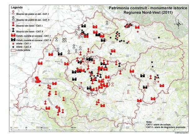 regiuni cu civilizaţie şi cultură tradiţională românească, reprezentate de ţări şi ţinuturi: Ţara Oaşului, Ţara Maramureşului, Ţara Lăpuşului, Ţara Chioarului, Ţara Năsăudului, Ţara Moţilor, Ţara