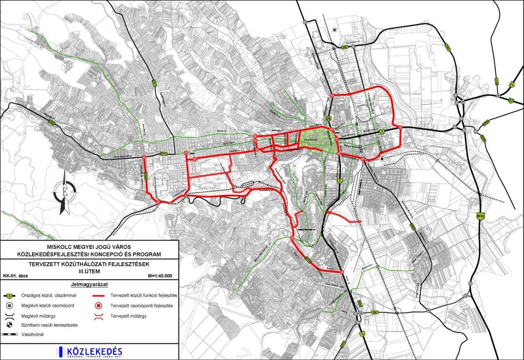 hatékonyabb elvezetéséhez. A fejlesztéssel az MVK Zrt. Újgyőri főtér végállomás megközelítése javul, az Első utcát terhelő forgalom más nyomvonalon történő elvezetésével.