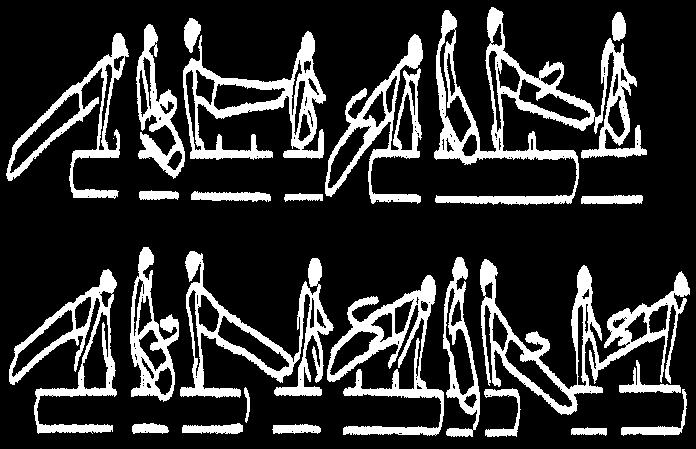 All travels with ½ spindle in cross support (1/3 All travels with ½ spindle in cross support (½ travel). or 2/3 travel).