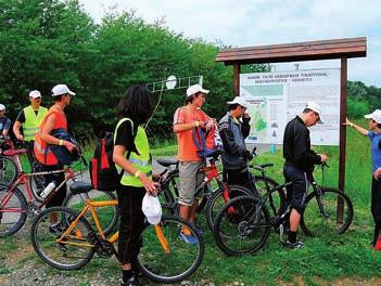 biciklističke ture, a time i poticanje turističkog prometa.