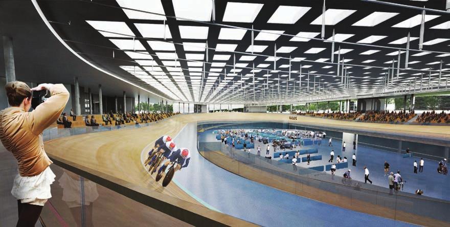 Millenáris Velodrom Talán nincs nagyobb megtiszteltetés egy épület tervezõje számára, mint amikor az épülete a polgároktól városi szlengben olyan becenevet kap, amely kedves és találó.