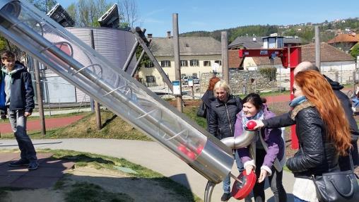 ENERGY PARK der Stadt Weiz und besichtigten die Werkstätten und Labore der