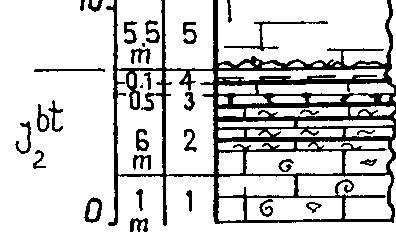 34 Zonal Stratigraphy and Foraminifera of the Tethyan Jurassic WADI JAHANNAM 39 a NICOLA QUARRY VJADI JAHANNAM 38 589 '.588 '587 t- S A B.58S' fnu 130- ads'' --607 m // '.60S 605,, B04 m /f 603 =5.