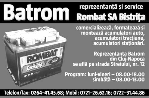 de implicarea si realizarile dumneavoastra. Nr.de contact: 0748.610.421 0264.483.783 Adresa de e-mail: office@one-way.ro Adresa: Str. Fabricii, nr.