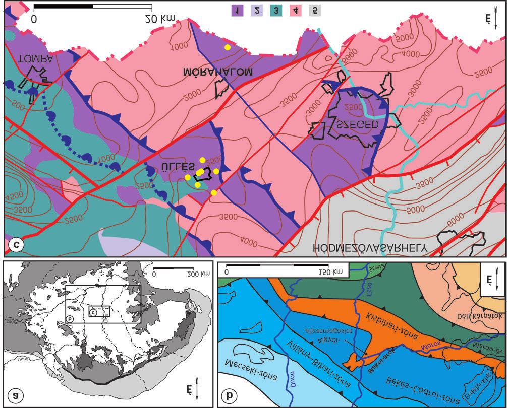 Földtani Közlöny 147/1 (2017) 41 1. ábra.
