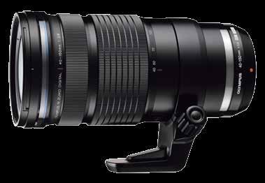 *2014 szeptember 16-i adatok szerint 40mm F2.8 150mm F2.8 Távolság a kép középpontjától (mm) Távolság a kép középpontjától (mm) Fényerős zoom objektív különféle fotós stílusokhoz M.