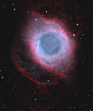 ) NGC 7293, Csiga-köd: planetáris köd