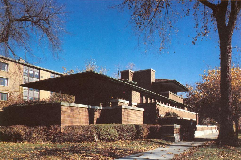 F.L. Wright Robie House, Oak Park,