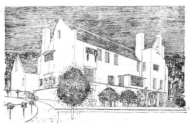 C. R. Mackintosh Hill House, Glasgow,