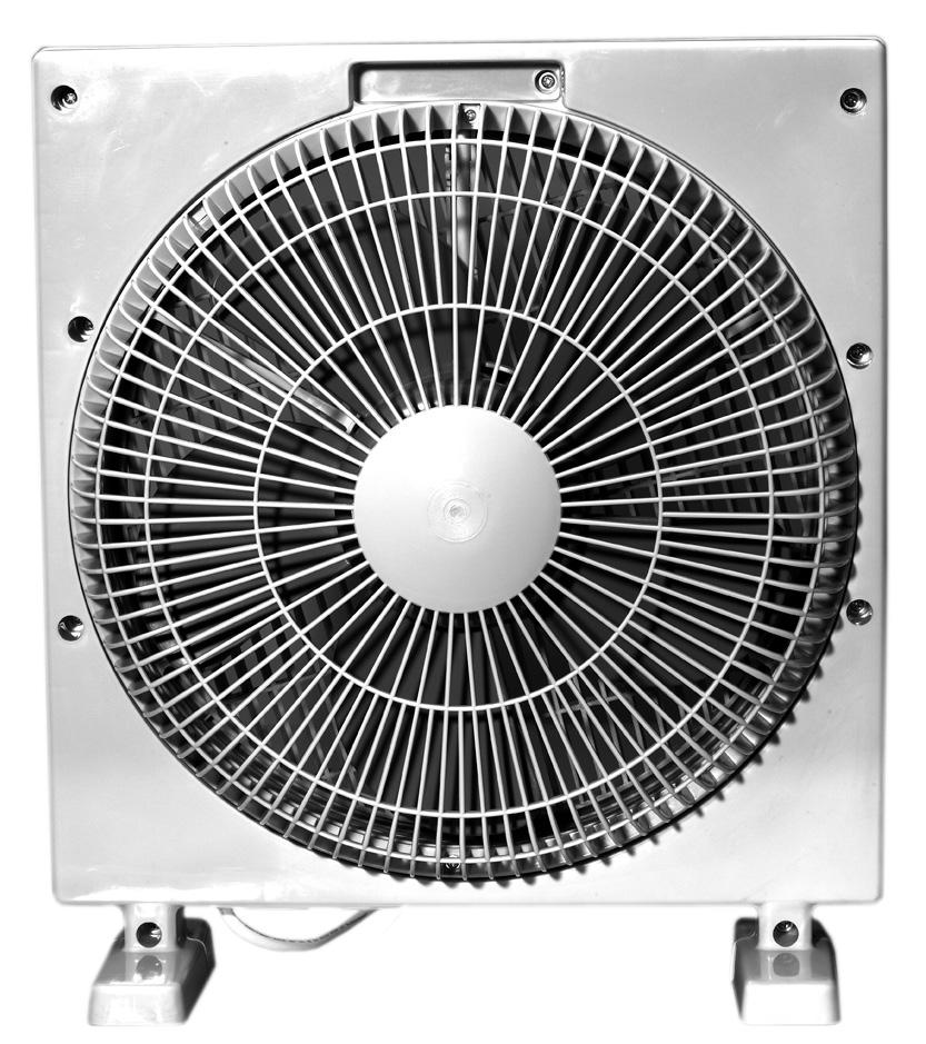 SLO Ventilator Sestavni deli izdelka/obseg dobave SESTAVNI DELI IZDELKA/OBSEG DOBAVE B A Spredaj A) nosilni ročaj B) 4-stopenjsko stikalo C) preklopno stikalo za kroženje zraka D) vrtljivo stikalo za