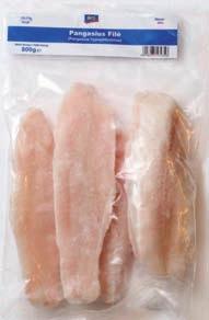 PANGASIUS FILÉ 135-175 G 1000/800 g/db