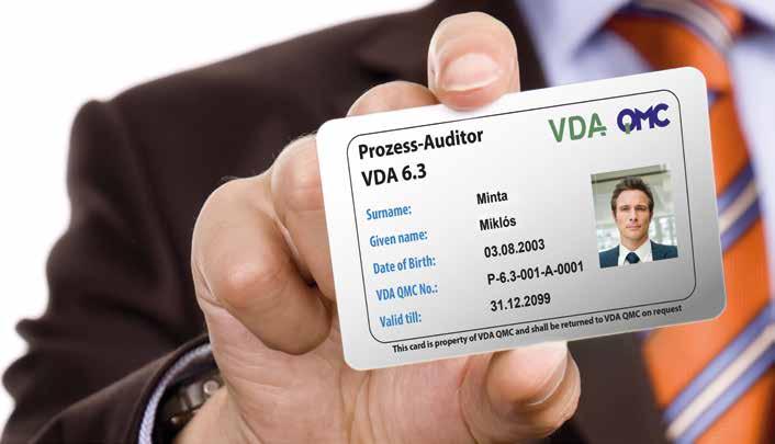 ID 353-HU VDA 6.x audit szabványok VDA 6.3 folyamatauditor képzés certified ID 321-HU VDA 6.x audit szabványok VDA 6.3 folyamatauditor képzés VDA 6.3 Tanúsított folyamat auditor vizsga VDA 6.