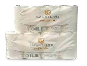 PAPÍRTERMÉKEK, ADAGOLÓK Papír áru SmartLine Premium Toalettpapír ECO-TOPASL250 250 lapos, hófehér, 3 rtg.