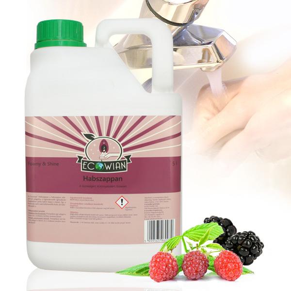 Ár: 2750 Ft Folyékony szappan Liquid Soap 5 l ECO-LS50b Illat: lime A termék, kiválóan alkalmas általános kézmosásra és gyengéd
