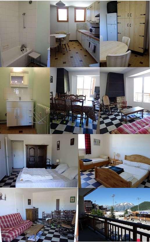 Résidence de l'alpe 19 - apartman tájékoztató Giverdon 8 fős Résidence de l'alpe 19 (1. emelet) Avenue des Jeux Quartier des Jeux Nagyon szép egyedülálló kialakítású apartman az üdülőhely szívében.