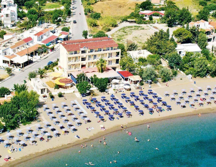 Lido Star Beach Hotel *** Utasaink értékelése: Fekvése: rendkívül előnyös elhelyezkedésű, mindössze 38 szobás, középkategóriás szálloda, közvetlenül Faliraki Kathara elnevezésű homokos strandján, a
