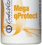 A Mega qprotect megadózisú komplex antioxidáns készítmény, mely a benne található vitaminokkal, nyomelemekkel, aminosavakkal és növényi kivonatokkal fokozottabban és célzottabban