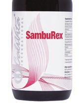 SambuRex 240 ml FOLYÉKONY IMMUNERŐSÍTŐ Koncentrált, nagydózisú feketebodza-kivonat ötvözve az évszázadok óta alkalmazott, Echinaceából készült gyógynövénykomplexszel, valamint extra C-vitaminnal