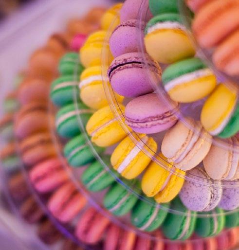 MACARON ÉS KOKTÉLSÜTEMÉNYEK MACARON (LISZTMENTES).